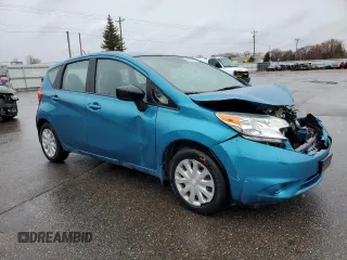 2016 Nissan Note S with VIN 3N1CE2CPXGL353199, listed as a Copart auction lot 54690375 with 134,612 mi miles and Salvage Title. Bid and sale history available at DreamBid. Image 4.