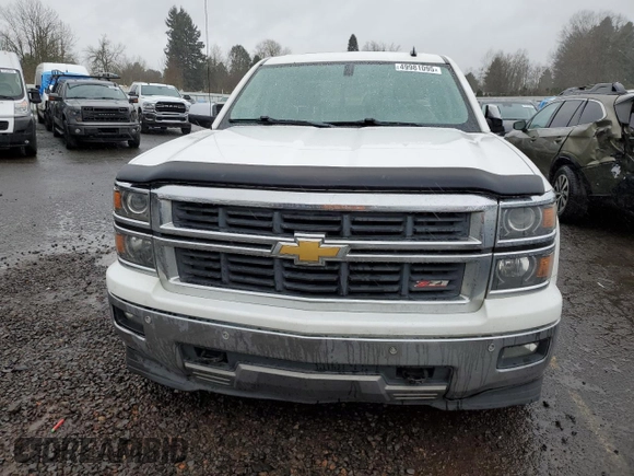 2014 Chevrolet Silverado 1500 LTZ with VIN 3GCUKSEC7EG224766, listed as a Copart auction lot 49981095 with 190,035 mi miles and Salvage Title. Bid and sale history available at DreamBid. Image 5.