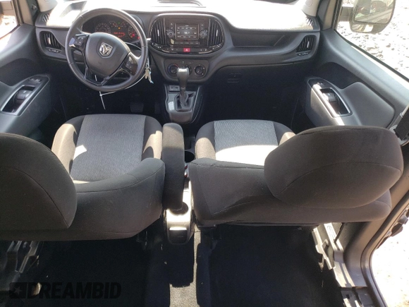 2017 Ram ProMaster City Cargo Tradesman SLT with VIN ZFBERFBB0H6E11846, listed as a Copart auction lot 70185354 with 119,302 mi miles and Clean Title. Bid and sale history available at DreamBid. Image 8.