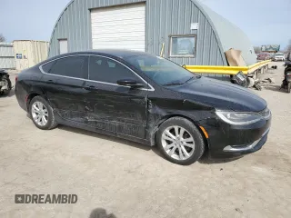 2015 Chrysler 200 Limited with VIN 1C3CCCAB7FN729781, listed as a Copart auction lot 47833635 with 80,631 mi miles and Salvage Title. Bid and sale history available at DreamBid. Image 4.