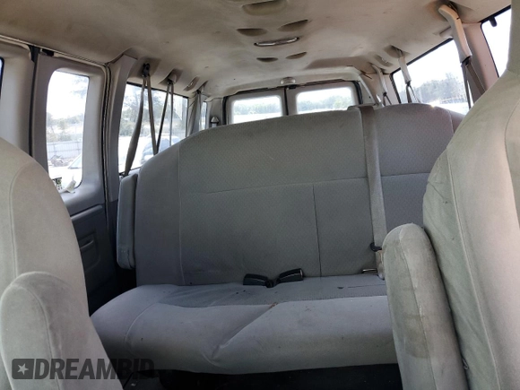 2010 Ford Econoline Passenger XL with VIN 1FBSS3BL2ADA62090, listed as a Copart auction lot 55746564 with Not Provided miles and Clean Title. Bid and sale history available at DreamBid. Image 10.
