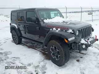 2023 Jeep Wrangler Rubicon with VIN 1C4HJXFG6PW602292, listed as a IAAI auction lot 41164594 with 29,269 mi miles and . Bid and sale history available at DreamBid. Image 1.