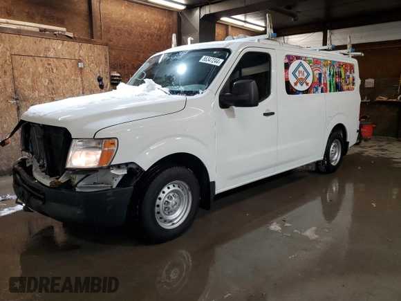 2016 Nissan NV S with VIN 1N6BF0KM9GN813175, listed as a Copart auction lot 86347244 with 236,143 mi miles and Salvage Title. Bid and sale history available at carsss.com. Image 1.