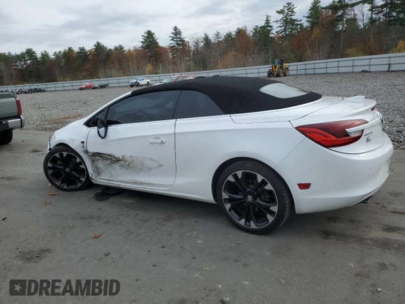 2018 Buick Cascada Sport Touring with VIN W04WJ3N58JG052766, listed as a Copart auction lot 78438754 with 45,552 mi miles and Salvage Title. Bid and sale history available at DreamBid. Image 2.