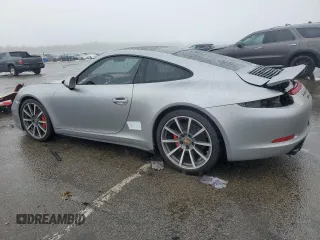2014 Porsche 911 Carrera S with VIN WP0AB2A90ES120822, listed as a Copart auction lot 44791915 with 43,018 mi miles and Salvage Title. Bid and sale history available at carsss.com. Image 2.