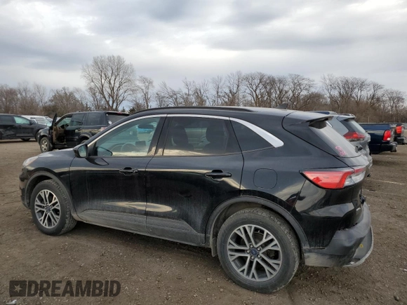 2020 Ford Escape SEL with VIN 1FMCU9H64LUB64214, listed as a Copart auction lot 50365935 with 43,100 mi miles and Salvage title. Bid and sale history available at DreamBid. Image 2.