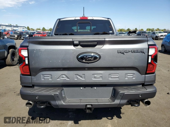 2024 Ford Ranger Raptor with VIN 1FTER4LR3RLE22871, listed as a Copart auction lot 73318024 with 2,752 mi miles and Salvage Title. Bid and sale history available at carsss.com. Image 6.