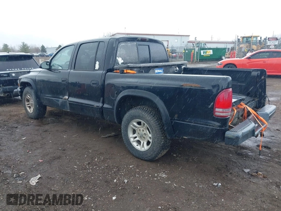 2004 Dodge Dakota Sport with VIN 1D7HL38N94S538692, listed as a IAAI auction lot 41843739 with 198,719 mi miles. Bid and sale history available at carsss.com. Image 3.