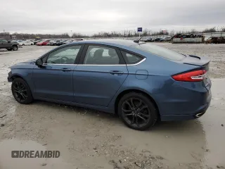 2018 Ford Fusion SE with VIN 3FA6P0T97JR249404, listed as a Copart auction lot 46704705 with 119,494 mi miles and Salvage Title. Bid and sale history available at carsss.com. Image 2.