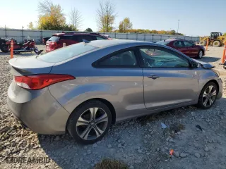 2013 Hyundai Elantra Coupe GS PZEV with VIN KMHDH6AE5DU008158, listed as a Copart auction lot 75344704 with 99,022 mi miles and Clean Title. Bid and sale history available at carsss.com. Image 3.