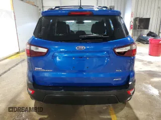 2018 Ford EcoSport SES z VIN MAJ6P1CL6JC189860, wystawiony jako Copart lot #44791845 z przebiegiem 92 069 mil mil oraz Szkoda całkowita • Salvage title. Historia ofert i sprzedaży dostępna na DreamBid. Obrazek 6.