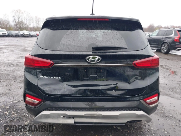 2019 Hyundai Santa Fe SE with VIN 5NMS23AD8KH008680, listed as a IAAI auction lot 42023218 with 67,745 mi miles and . Bid and sale history available at DreamBid. Image 16.