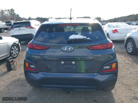 2021 Hyundai Kona SEL with VIN KM8K22AA1MU661195, listed as a IAAI auction lot 41348313 with 46,236 mi miles. Bid and sale history available at carsss.com. Image 16.