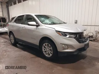 2021 Chevrolet Equinox LT z VIN 3GNAXUEV5MS157668, wystawiony jako IAAI lot #41586890 z przebiegiem 81 342 mil mil oraz . Historia ofert i sprzedaży dostępna na DreamBid. Obrazek 1.