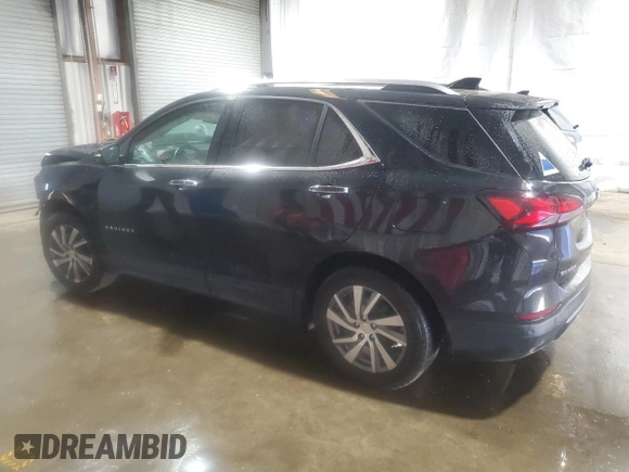 2023 Chevrolet Equinox Premier z VIN 3GNAXXEGXPL215243, wystawiony jako Copart lot #55738705 z przebiegiem 37 281 mil mil oraz Szkoda całkowita • Salvage title. Historia ofert i sprzedaży dostępna na DreamBid. Obrazek 2.