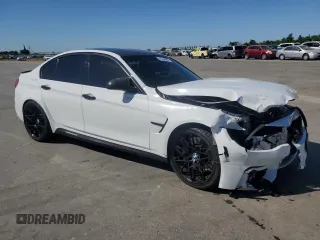 2018 BMW M3 z VIN WBS8M9C54J5J77957, wystawiony jako Copart lot #56768985 z przebiegiem 85 128 mil mil oraz Szkoda całkowita • Salvage title. Historia ofert i sprzedaży dostępna na DreamBid. Obrazek 4.