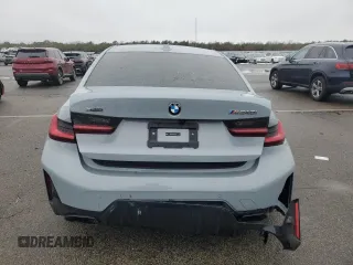 2024 BMW 3 Series M340i xDrive with VIN 3MW49FF06R8E80028, listed as a Copart auction lot 45135535 with 3,575 mi miles and Salvage Title. Bid and sale history available at carsss.com. Image 6.