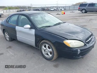 2003 Ford Taurus SES Standard z VIN 1FAFP55283A147135, wystawiony jako IAAI lot #42130461 z przebiegiem 202 567 mil mil oraz . Historia ofert i sprzedaży dostępna na DreamBid. Obrazek 1.