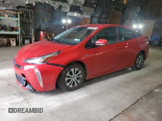 2019 Toyota Prius LE with VIN JTDL9RFU3K3005566, listed as a Copart auction lot 73356914 with 49,028 mi miles and Non Repairable. Bid and sale history available at DreamBid. Image 1.