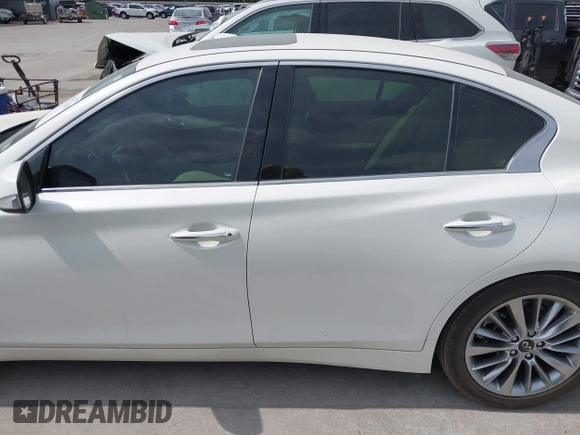 2020 Infiniti Q50 Pure z VIN JN1EV7AP7LM201535, wystawiony jako IAAI lot #42055768 z przebiegiem 49 296 mil mil oraz . Historia ofert i sprzedaży dostępna na DreamBid. Obrazek 14.