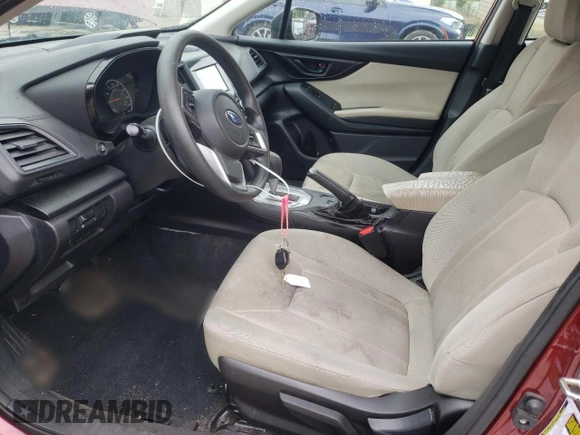 2017 Subaru Impreza with VIN 4S3GKAA64H3601973, listed as a Copart auction lot 57778015 with 73,247 mi miles and Salvage title. Bid and sale history available at DreamBid. Image 7.