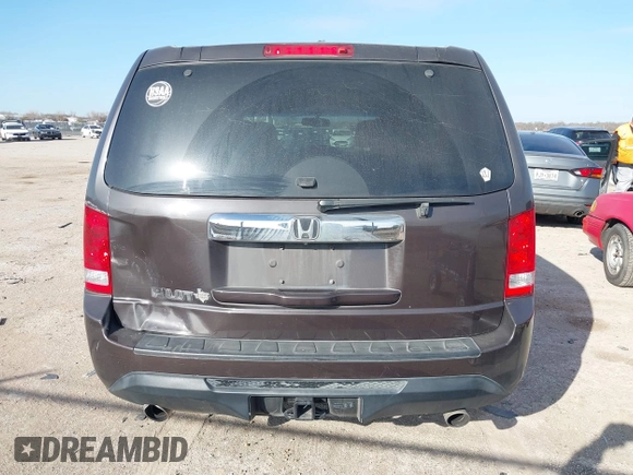 2012 Honda Pilot EX-L with VIN 5FNYF3H50CB021469, listed as a IAAI auction lot 41216920 with 174,896 mi miles. Bid and sale history available at carsss.com. Image 16.