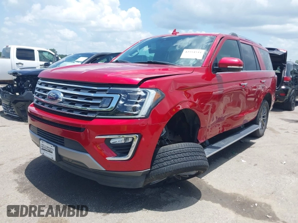 2020 Ford Expedition Limited with VIN 1FMJU1KT9LEA50405, listed as a IAAI auction lot 42554544 with 14,996 mi miles and . Bid and sale history available at DreamBid. Image 6.