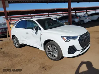 2024 Audi Q3 S line Premium Plus with VIN WA1EECF33R1112786, listed as a IAAI auction lot 41611539 with 6,372 mi miles. Bid and sale history available at carsss.com. Image 1.
