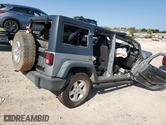 2016 Jeep Wrangler Unlimited Sport RHD with VIN 1C4BJWKG8GL307198, listed as a Copart auction lot 75927814 with Not provided miles and Non repairable. Bid and sale history available at DreamBid. Image 3.