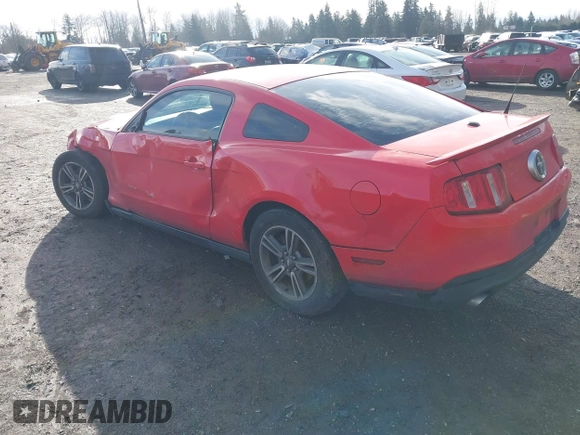 2011 Ford Mustang V6 with VIN 1ZVBP8AM3B5109480, listed as a IAAI auction lot 41783531 with 211,866 mi miles and . Bid and sale history available at DreamBid. Image 3.