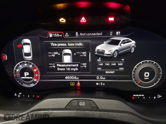 2019 Audi RS 3 z VIN WUABWGFF2KA900300, wystawiony jako IAAI lot #41553334 z przebiegiem 46 004 mil mil oraz . Historia ofert i sprzedaży dostępna na DreamBid. Obrazek 7.