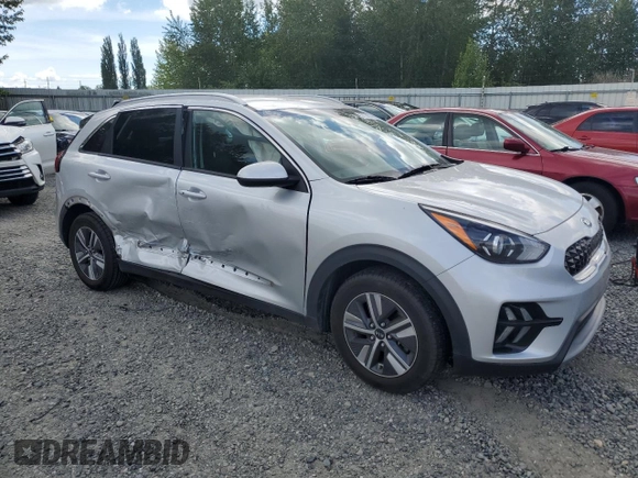 2020 Kia Niro LX with VIN KNDCB3LC4L5438588, listed as a Copart auction lot 57137314 with 29,087 mi miles and Salvage Title. Bid and sale history available at carsss.com. Image 4.