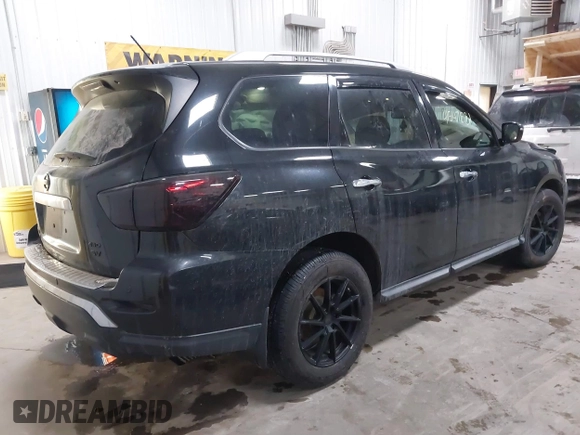 2017 Nissan Pathfinder SV with VIN 5N1DR2MM3HC622517, listed as a IAAI auction lot 41547531 with 115,526 mi miles. Bid and sale history available at carsss.com. Image 4.