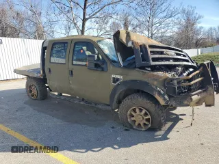 2010 Ford Super Duty F-250 SRW XL with VIN 1FTSW2BR3AEA73396, listed as a Copart auction lot 82243674 with 0 mi miles and Salvage Title. Bid and sale history available at carsss.com. Image 4.
