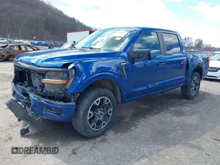 2024 Ford F-150 STX with VIN 1FTEW2LPXRFA56269, listed as a IAAI auction lot 41894302 with 12,941 mi miles and . Bid and sale history available at carsss.com. Image 19.