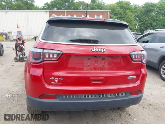 2018 Jeep Compass Latitude с VIN 3C4NJDBBXJT270575, выставлен на аукционе IAAI как лот 42436369 с пробегом 90 311 миль миль и . История ставок и продаж доступна на DreamBid. Изображение 16.