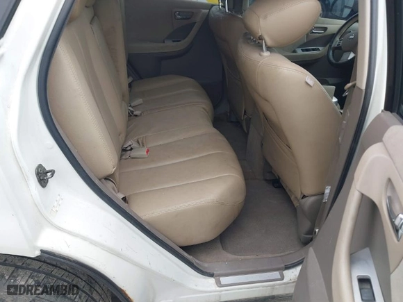 2007 Nissan Murano SL with VIN JN8AZ08W97W626418, listed as a IAAI auction lot 41801228 with 206,287 mi miles. Bid and sale history available at carsss.com. Image 8.