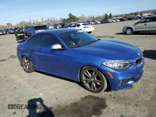 2016 BMW 2 Series M235i with VIN WBA1J7C57GV360264, listed as a Copart auction lot 47411134 with 58,176 mi miles. Bid and sale history available at carsss.com. Image 4.