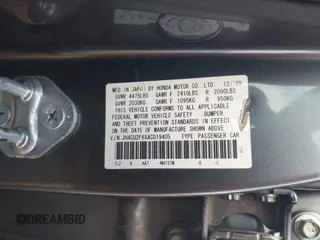 2010 Acura TSX z VIN JH4CU2F6XAC019405, wystawiony jako IAAI lot #42534247 z przebiegiem 232 680 mil mil oraz . Historia ofert i sprzedaży dostępna na DreamBid. Obrazek 9.