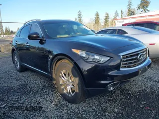 2012 Infiniti FX35 with VIN JN8AS1MWXCM154817, listed as a IAAI auction lot 41561329 with 198,224 mi miles. Bid and sale history available at carsss.com. Image 1.