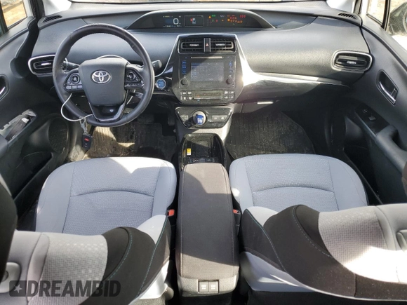 2019 Toyota Prius LE with VIN JTDL9RFUXK3006102, listed as a Copart auction lot 46575335 with 136,442 mi miles and Salvage Title. Bid and sale history available at DreamBid. Image 8.
