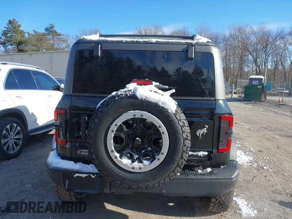 2024 Ford Bronco z VIN 1FMDE1AP3RLA66439, wystawiony jako IAAI lot #41071999 z przebiegiem 3 055 mil mil oraz . Historia ofert i sprzedaży dostępna na DreamBid. Obrazek 17.