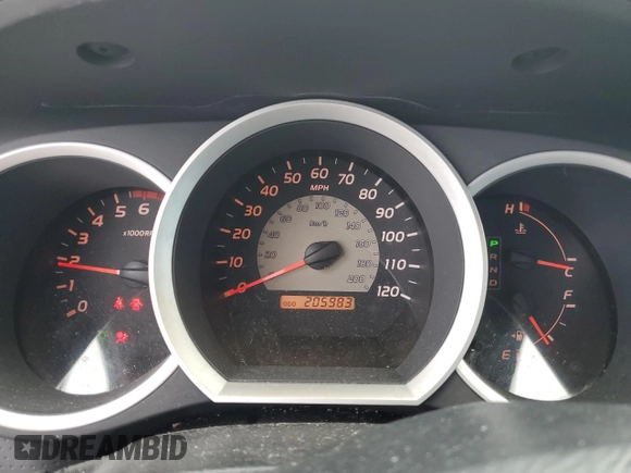 2006 Toyota Tacoma with VIN 5TENX22N56Z244760, listed as a Copart auction lot 46636685 with 205,983 mi miles and Salvage Title. Bid and sale history available at carsss.com. Image 9.