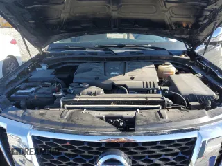 2018 Nissan Armada Platinum with VIN JN8AY2NFXJ9330252, listed as a Copart auction lot 49107385 with 125,596 mi miles and Salvage Title. Bid and sale history available at carsss.com. Image 12.