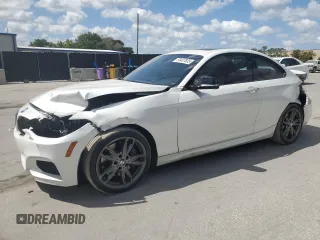2017 BMW 2 Series with VIN WBA2G1C54HV638846, listed as a Copart auction lot 53407835 with 84,336 mi miles and Salvage title. Bid and sale history available at DreamBid. Image 1.
