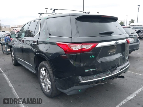 2020 Chevrolet Traverse High Country with VIN 1GNERNKW7LJ116621, listed as a IAAI auction lot 42066801 with 55,864 mi miles and . Bid and sale history available at DreamBid. Image 3.