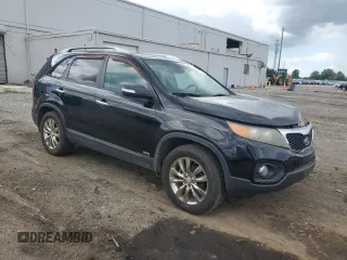 2011 Kia Sorento EX with VIN 5XYKUDA23BG037514, listed as a Copart auction lot 55609025 with 186,135 mi miles and Clean Title. Bid and sale history available at DreamBid. Image 4.
