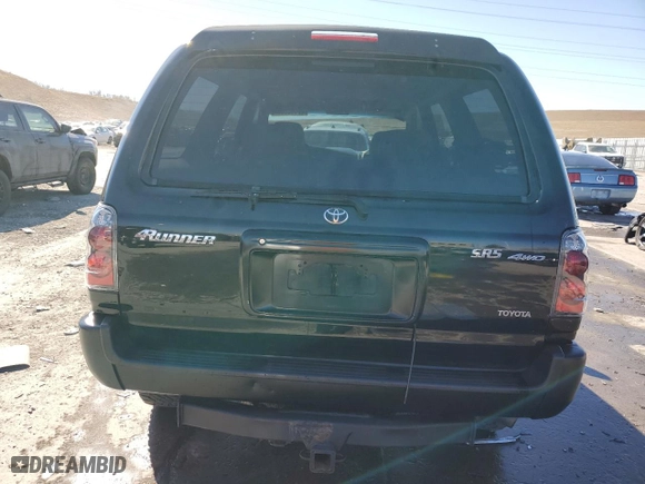 2000 Toyota 4Runner SR5 with VIN JT3HN86R6Y0273324, listed as a Copart auction lot 47113685 with 276,889 mi miles and Salvage Title. Bid and sale history available at carsss.com. Image 6.