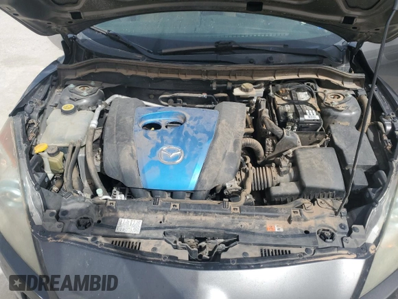 2012 Mazda 3 i Touring with VIN JM1BL1V78C1678523, listed as a Copart auction lot 48153035 with 113,429 mi miles and Salvage Title. Bid and sale history available at DreamBid. Image 11.