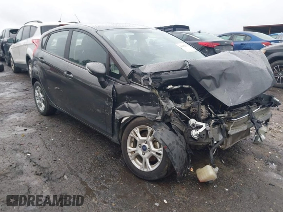 2016 Ford Fiesta SE with VIN 3FADP4EJ7GM166857, listed as a IAAI auction lot 38602273 with Not Provided miles and . Bid and sale history available at carsss.com. Image 1.